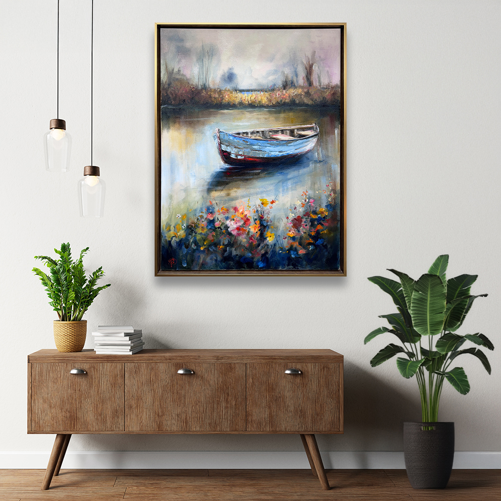 View of picture in situ